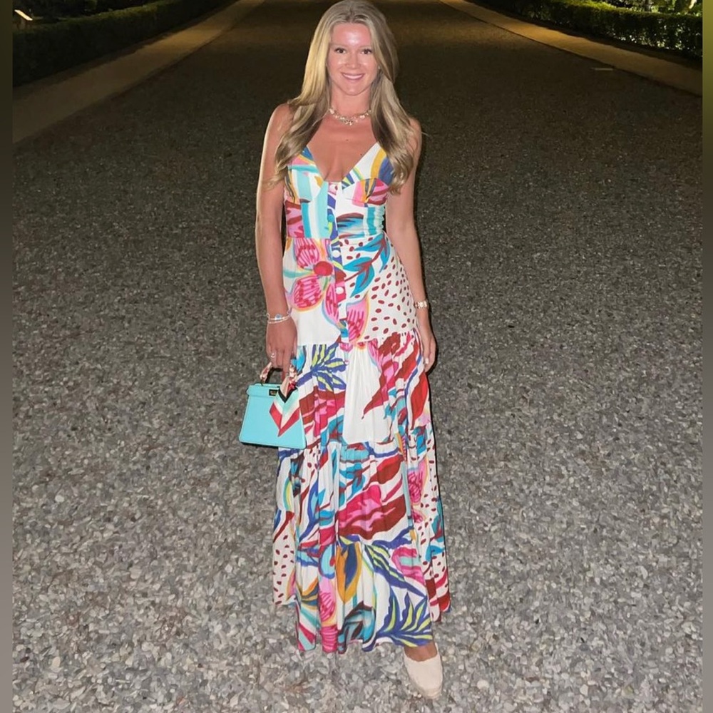 Patbo Flora Sleeveless maxi dress
